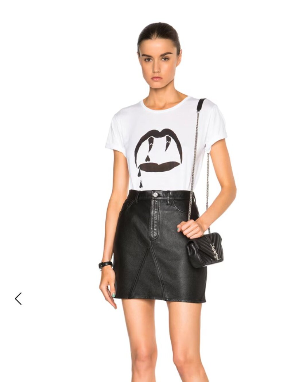 Vintage Saint Laurent Blood Luster T-Shirt size small